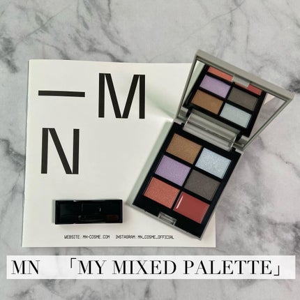 MY MIXED PALETTE 6色カスタムパレット 05 AMBER/MN/マルチパレットを使ったクチコミ(1枚目)