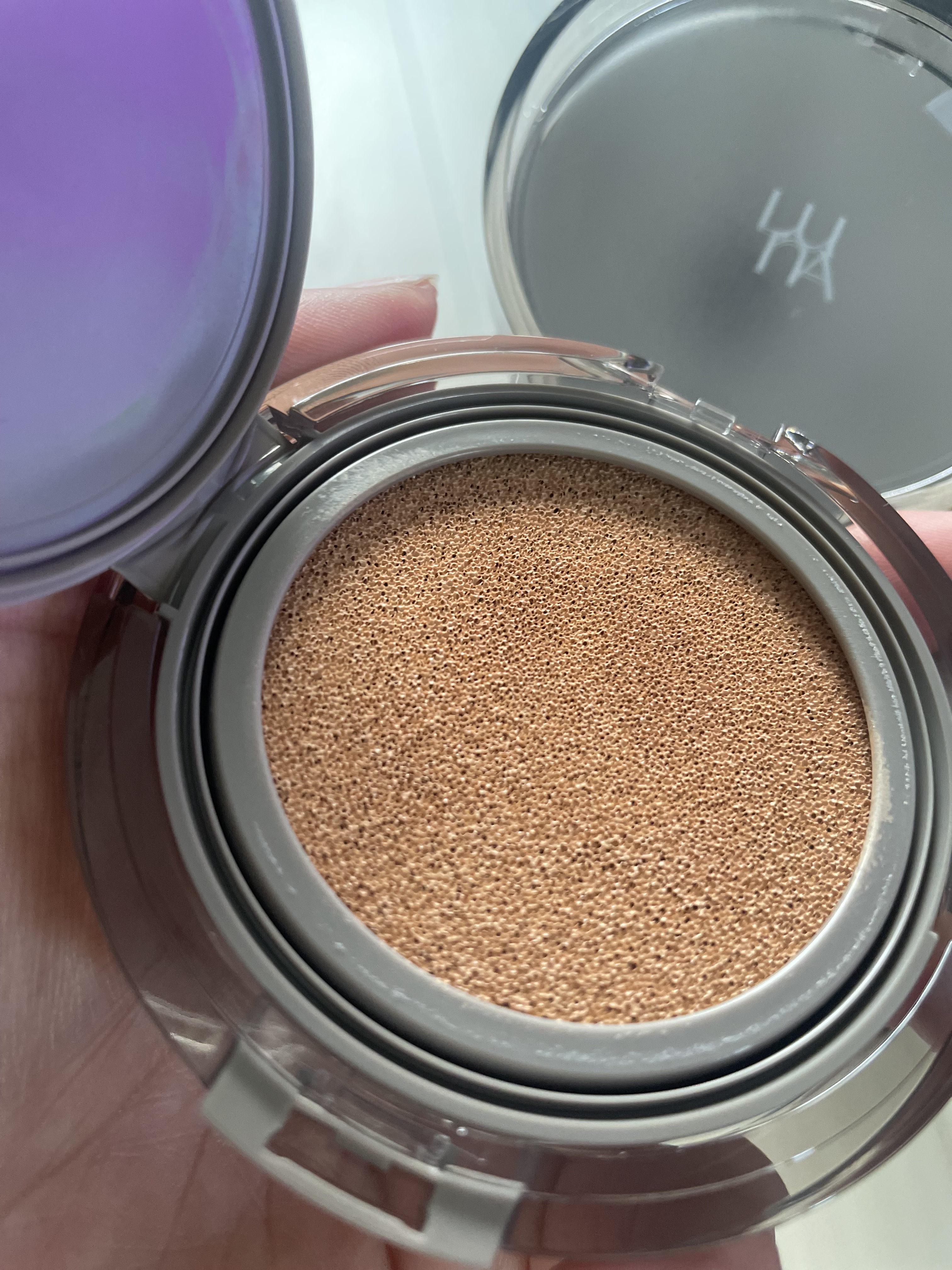 ブラーカバークッション/LUNA/クッションファンデーションを使ったクチコミ（3枚目）