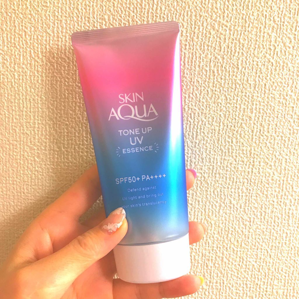 スキンアクア トーンアップUVエッセンス/スキンアクア/日焼け止めクリームを使ったクチコミ(1枚目)