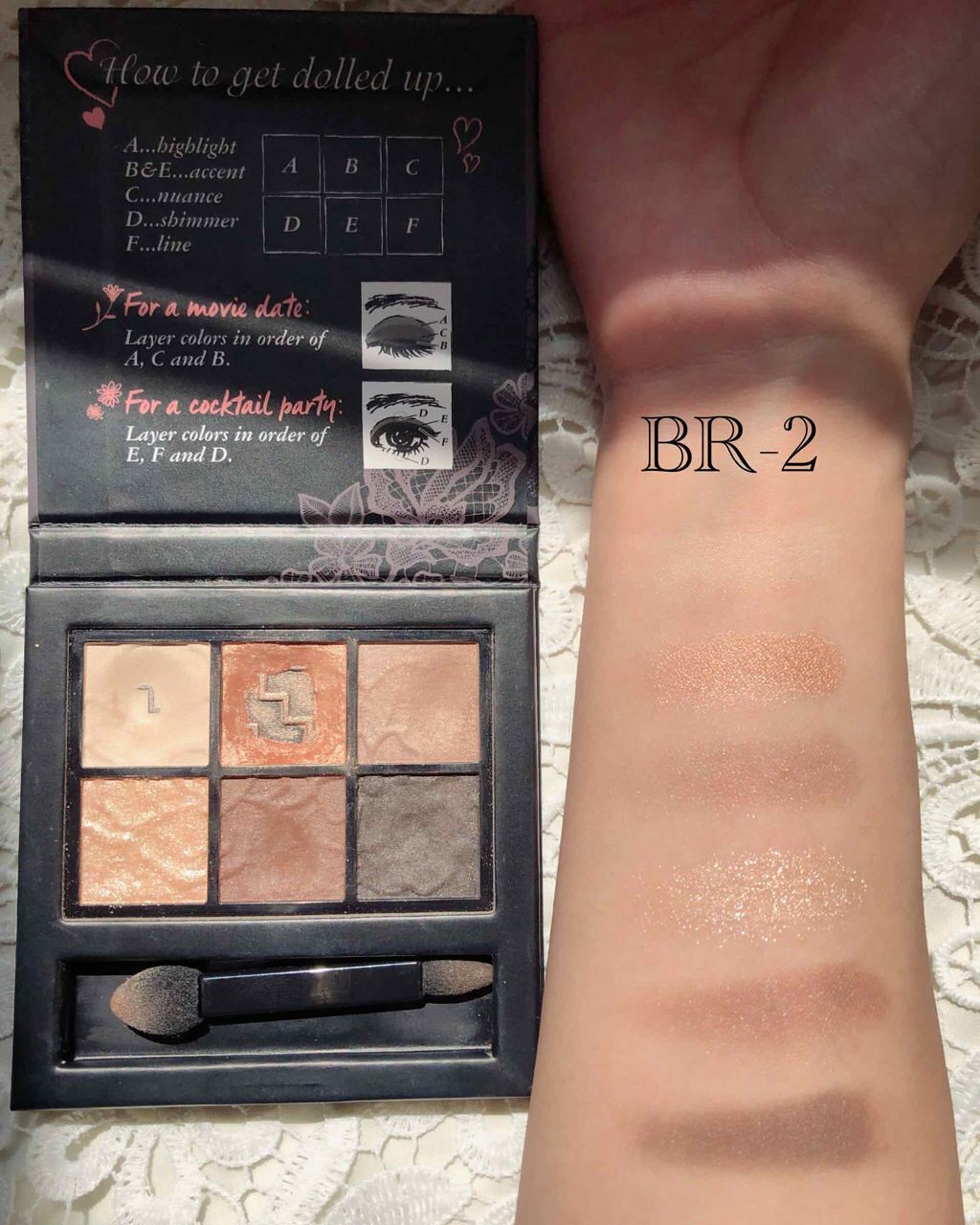 リシェ ヴェルヴェット シマー アイズ/Visée/アイシャドウパレットを使ったクチコミ（3枚目）