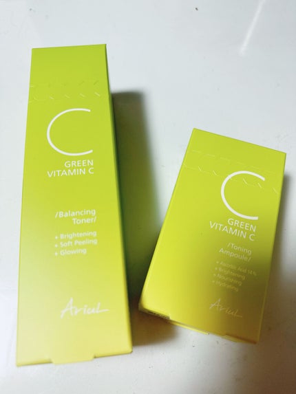 アリウル グリーンビタミンC トーニングセラム(アンプル)/Ariul/美容液を使ったクチコミ(1枚目)