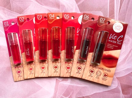 Vit C ウォーターティント/CathyDoll/リップティントを使ったクチコミ(5枚目)