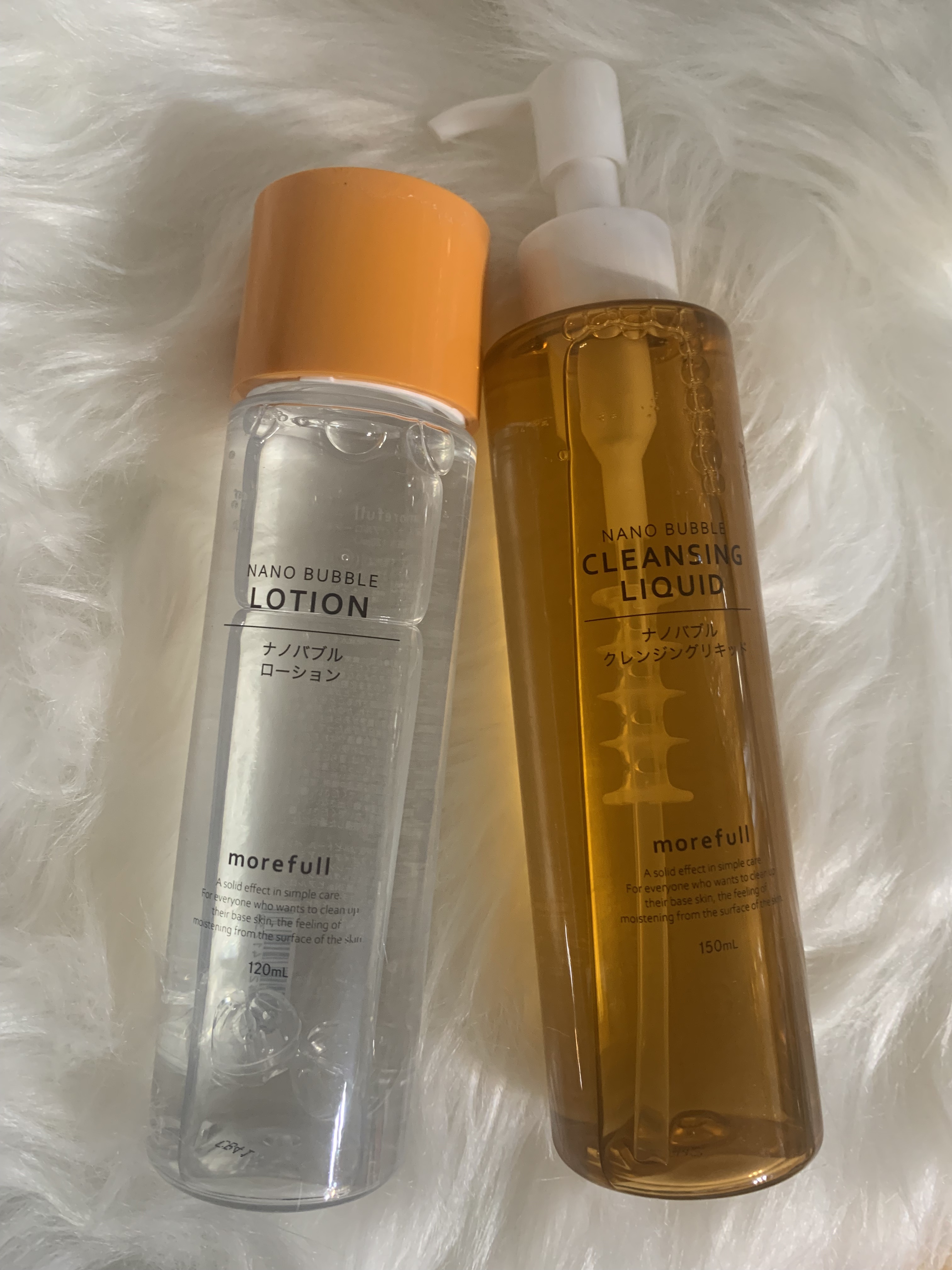 ナノバブルローション/morefull /化粧水を使ったクチコミ（2枚目）