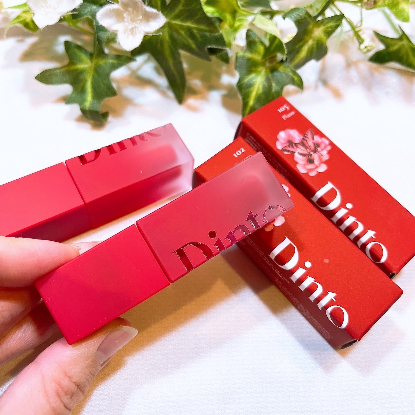 マダムバタフライコレクション ブラーニングリップベール/Dinto/口紅を使ったクチコミ(5枚目)