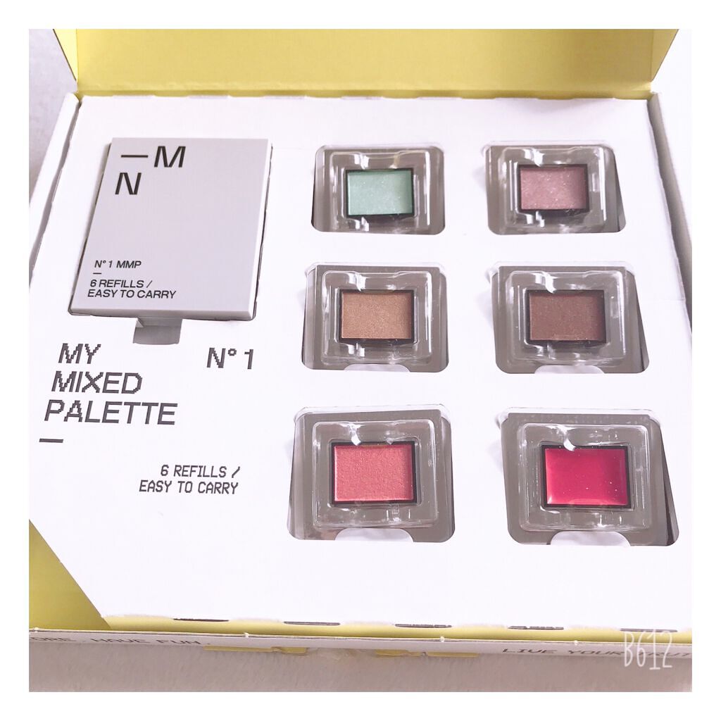 MY MIXED PALETTE 6色カスタムパレット/MN/マルチパレットを使ったクチコミ(2枚目)