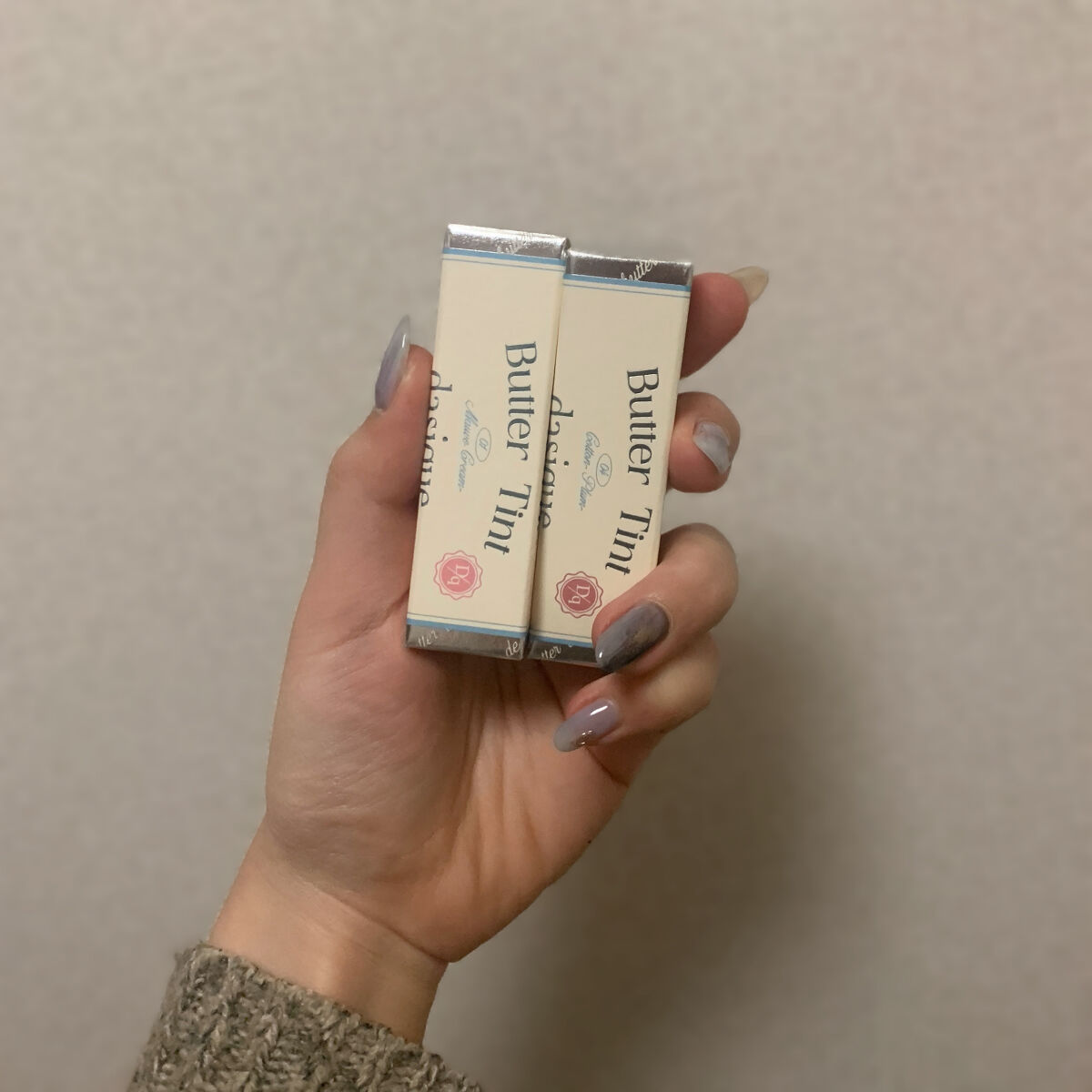 クリームドゥバターティント/dasique/リップティントを使ったクチコミ（1枚目）