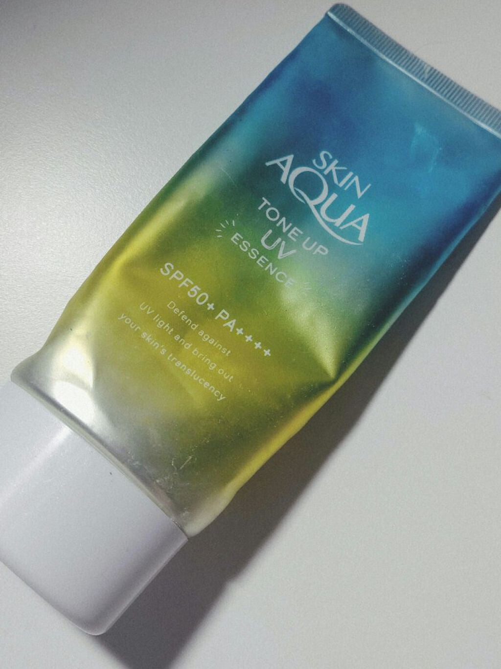 スキンアクア トーンアップUVエッセンス/スキンアクア/日焼け止めクリームを使ったクチコミ(1枚目)