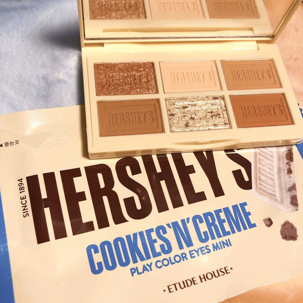 ハーシー プレイカラーアイズミニ/ETUDE/アイシャドウパレットを使ったクチコミ(1枚目)
