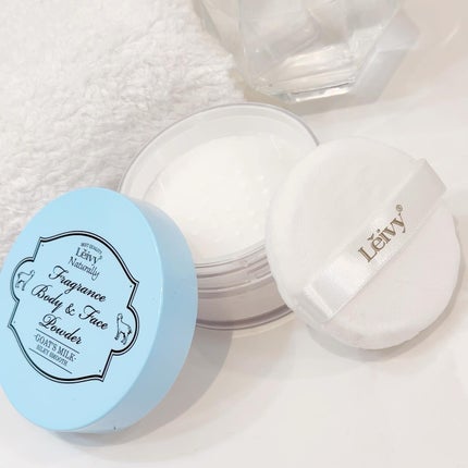 フレグランス ボディ&フェイスパウダー ゴートミルク/Leivy/ルースパウダーを使ったクチコミ(2枚目)