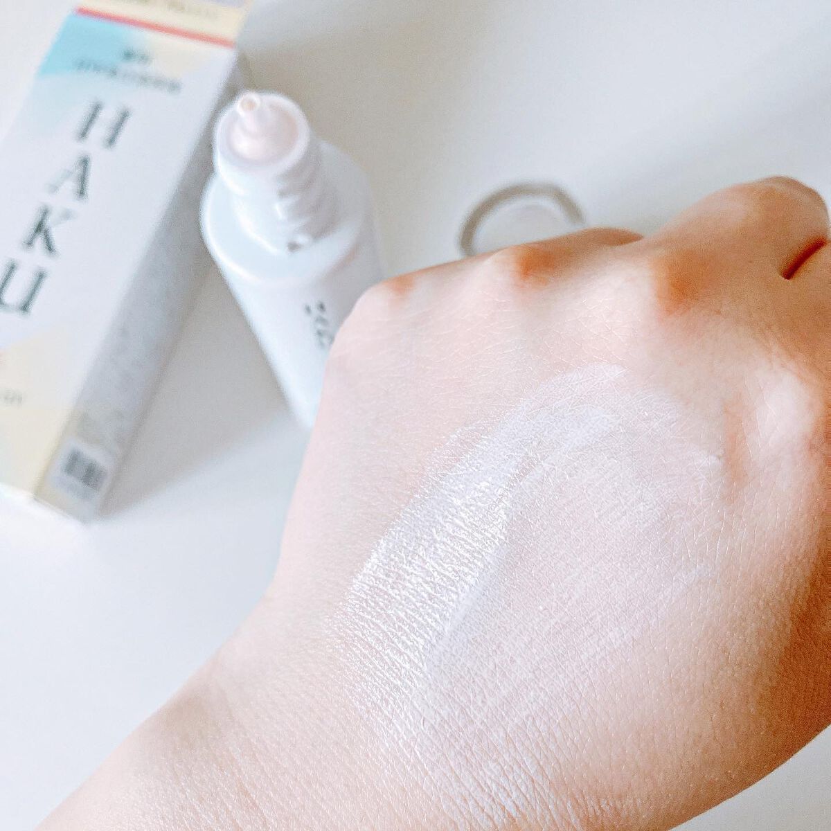 薬用 日中美白美容液/HAKU/美容液を使ったクチコミ(4枚目)