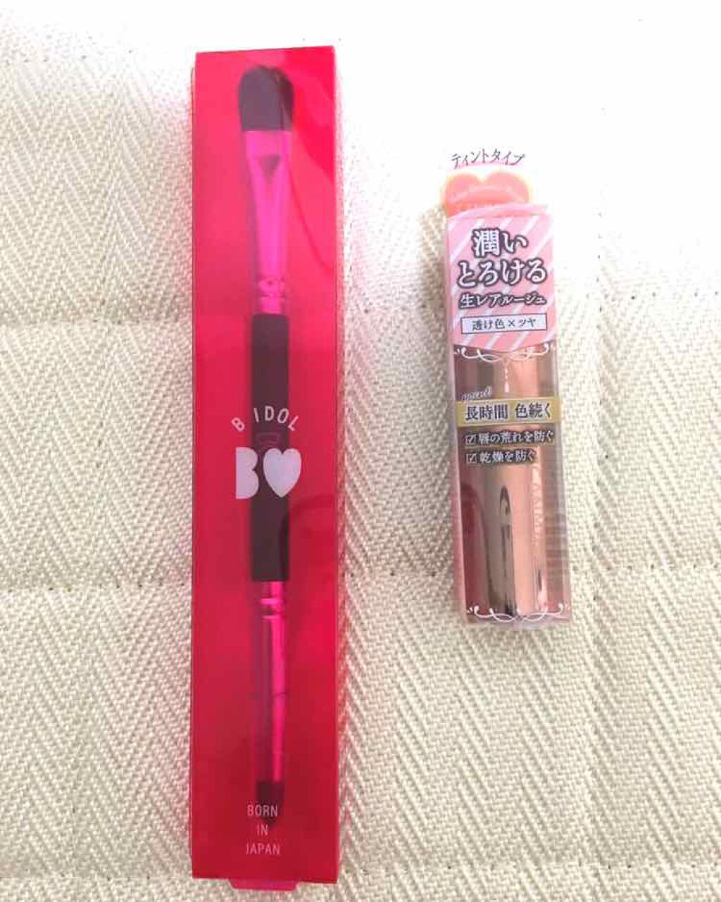 アイブラシ WR/b idol/メイクブラシを使ったクチコミ（1枚目）