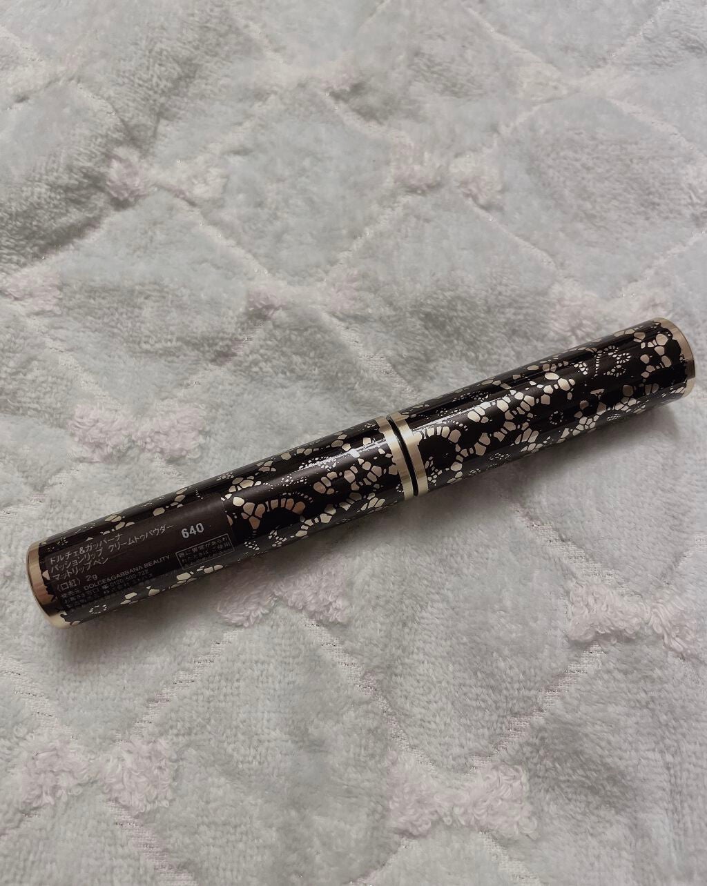 パッションリップ クリームトゥパウダー マットリップペン/DOLCE&GABBANA BEAUTY/口紅を使ったクチコミ(2枚目)