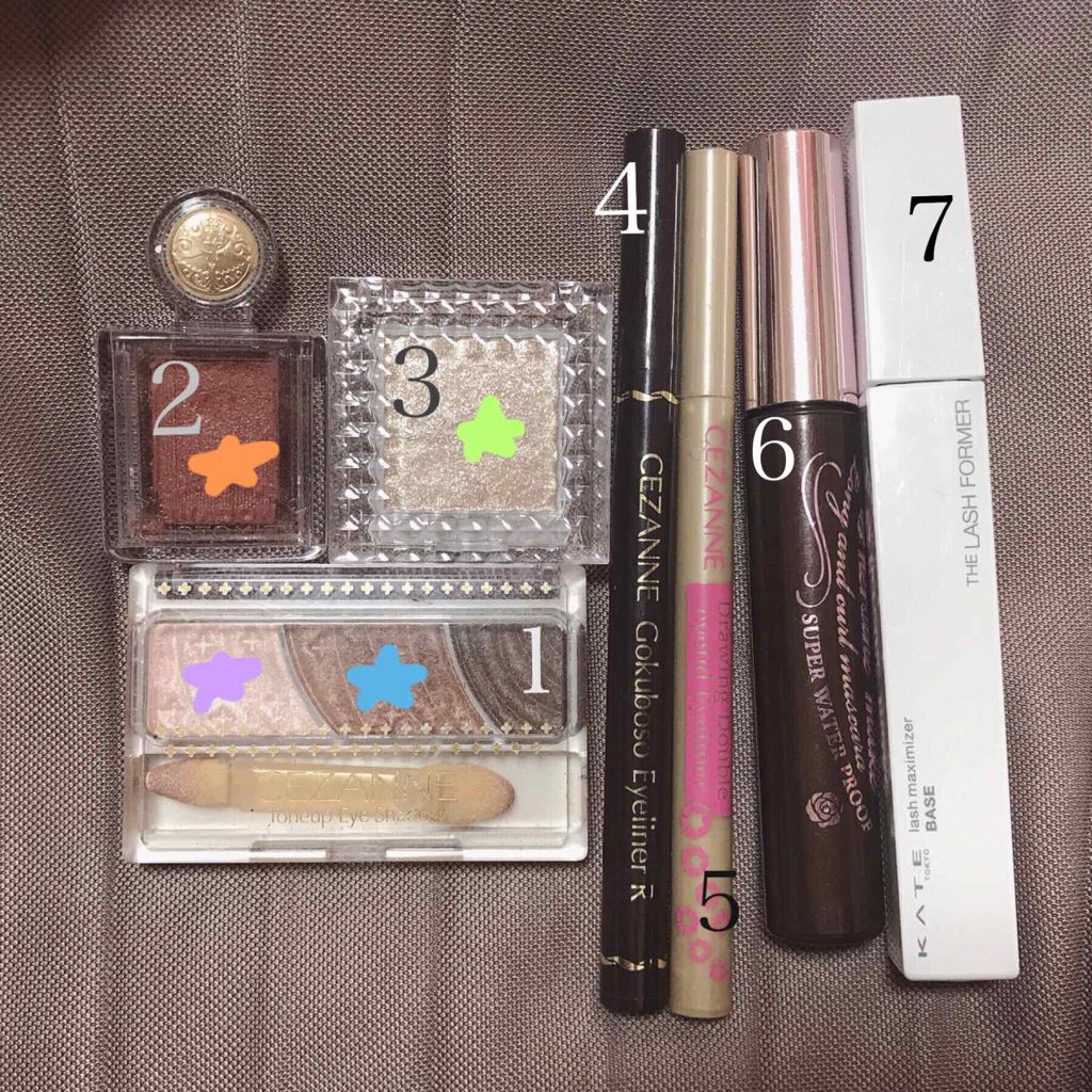 うめこぶ茶 on LIPS 「今回ご紹介するのは私の秋メイクです🍂プチプラで揃えているので参..」(3枚目)