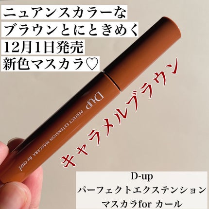 パーフェクトエクステンション マスカラ for カール/D-UP/マスカラを使ったクチコミ(1枚目)