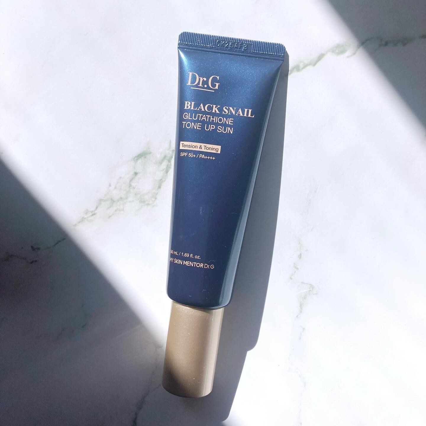 ブラックスネイルグルタチオントーンアップサン/Dr.G/日焼け止めクリームを使ったクチコミ（1枚目）