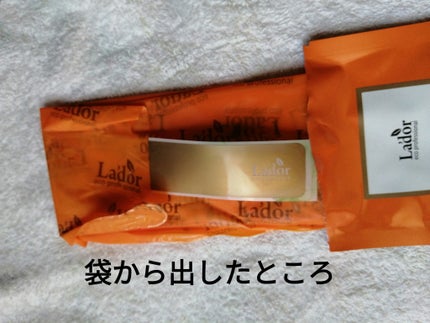 ACV VINEGAR HAIR CAP /La'dor/アウトバストリートメントを使ったクチコミ(3枚目)