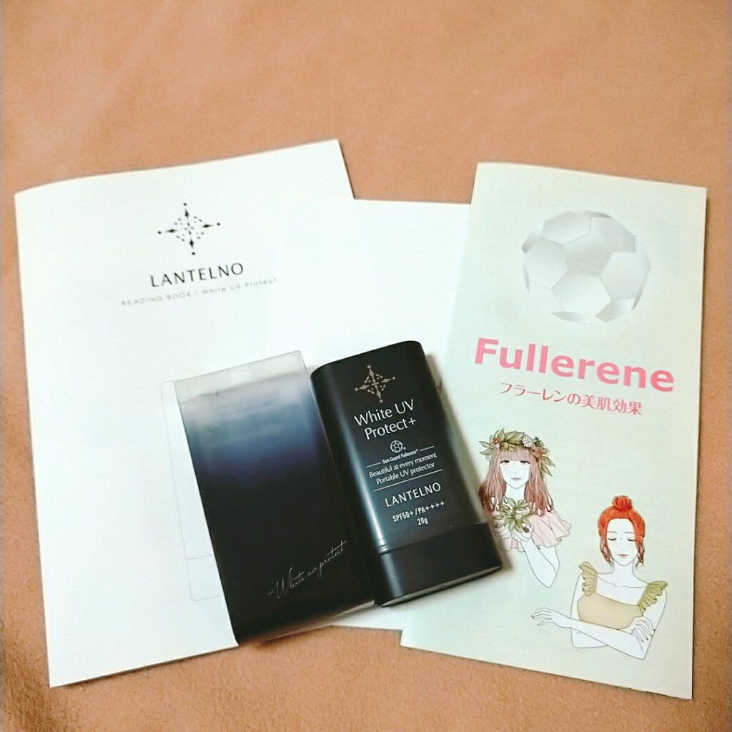 White UV Protect+/LANTELNO/日焼け止めスティックを使ったクチコミ(2枚目)