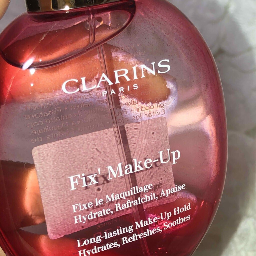 フィックス メイクアップ/CLARINS/ミスト状化粧水を使ったクチコミ(1枚目)