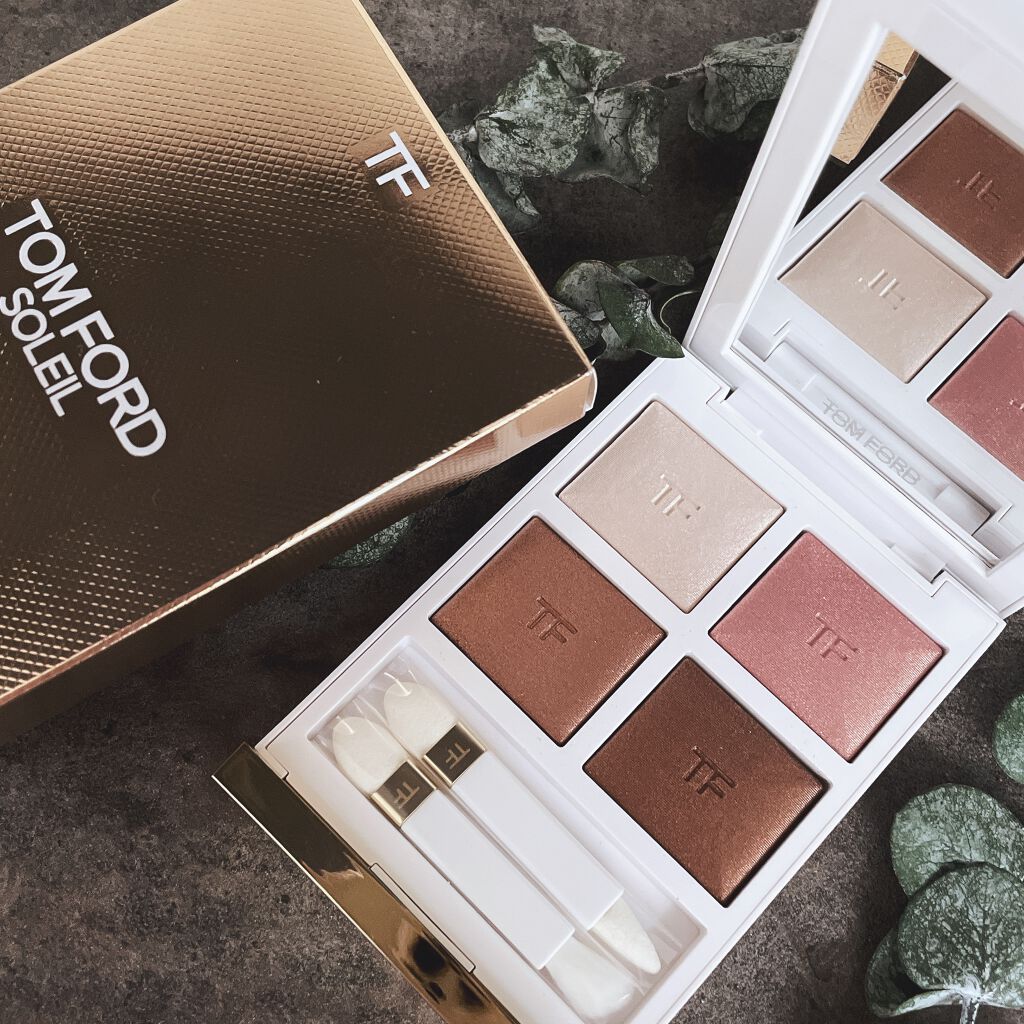 ソレイユ アイ カラー クォード/TOM FORD BEAUTY/アイシャドウパレットを使ったクチコミ(2枚目)