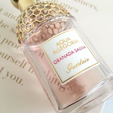 GUERLAIN アクア アレゴリア グラナダ サルヴィアのクチコミ「甘酸っぱいザクロの香り。

GUERLAIN
アクア アレゴリア グラナダ サルヴィア


ト.....」（1枚目）