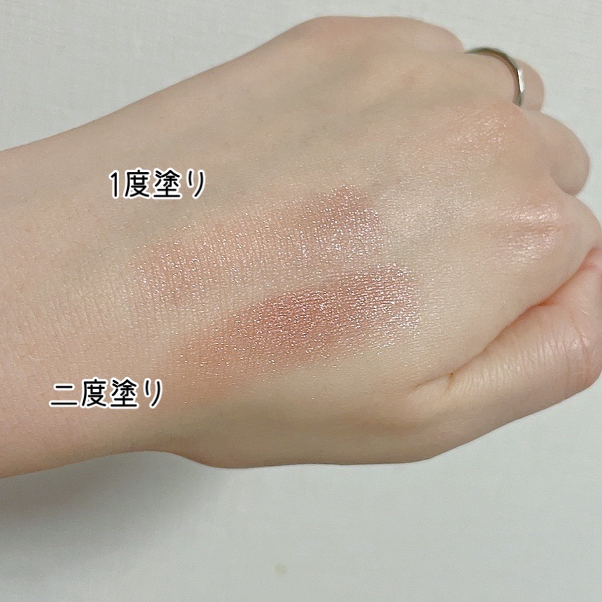 ニューデップスアイシャドウ/hince/単色アイシャドウを使ったクチコミ（2枚目）