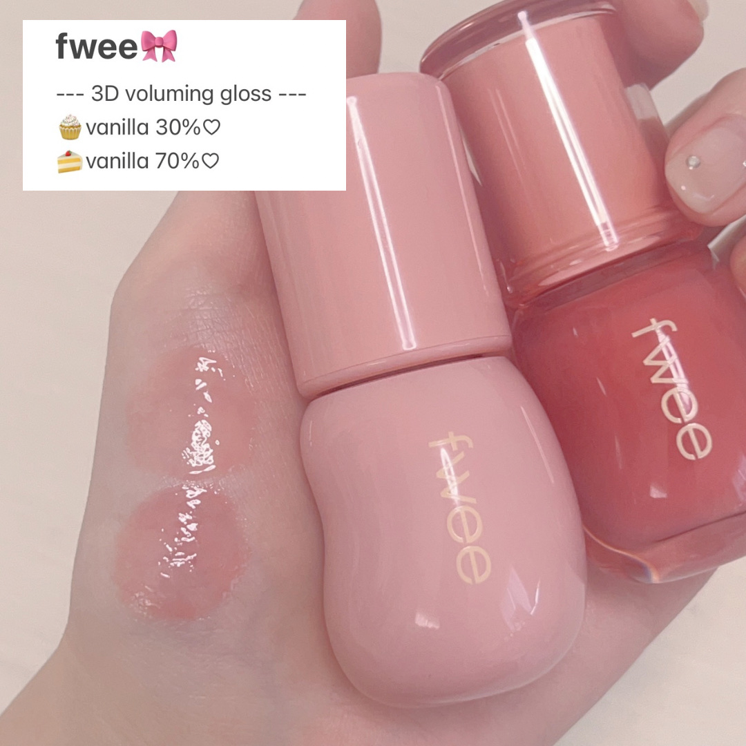 フィー 3Dボリューミンググロス/fwee/リップグロスを使ったクチコミ（1枚目）