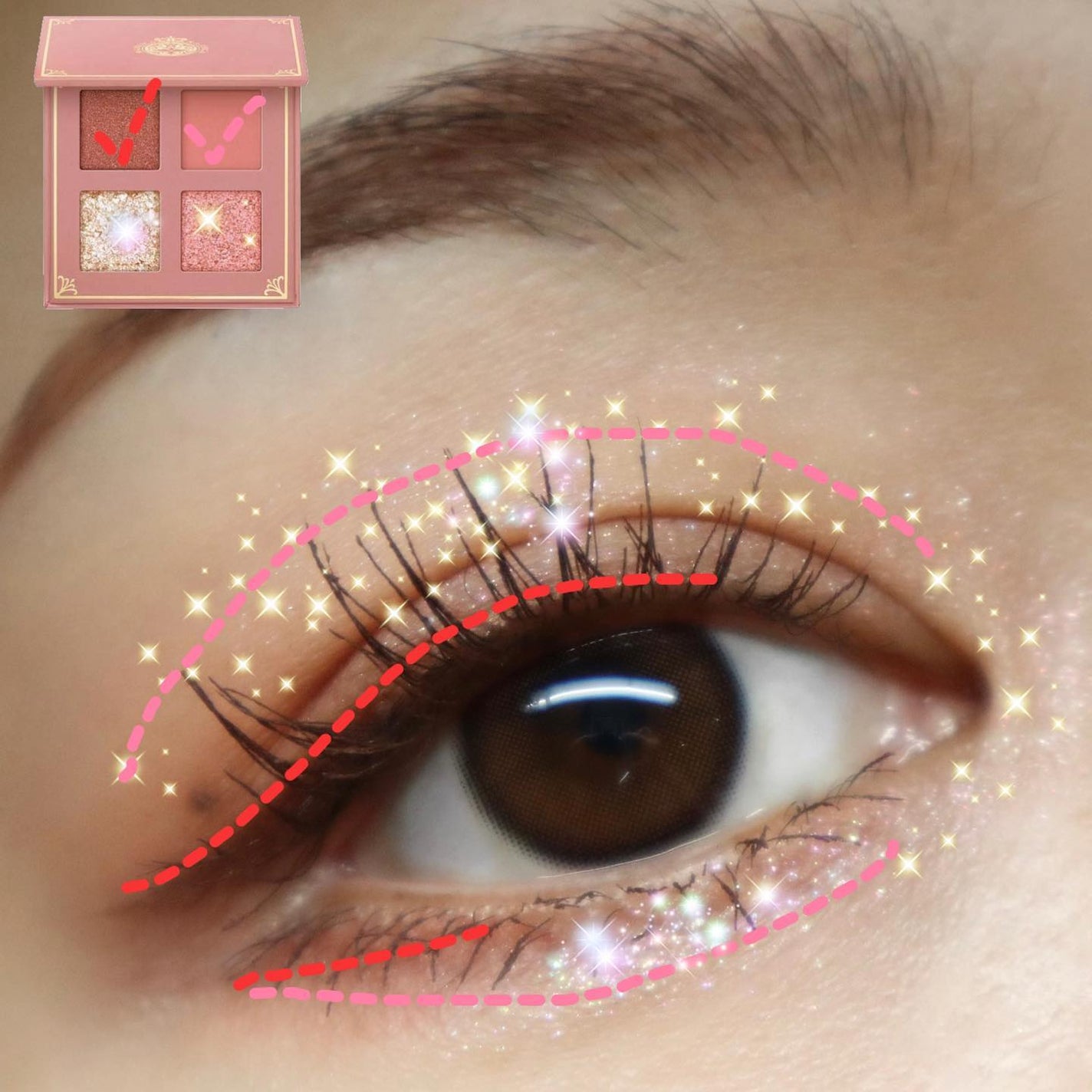 シャドーフラッシュ /MAJOLICA MAJORCA/アイシャドウパレットを使ったクチコミ(6枚目)