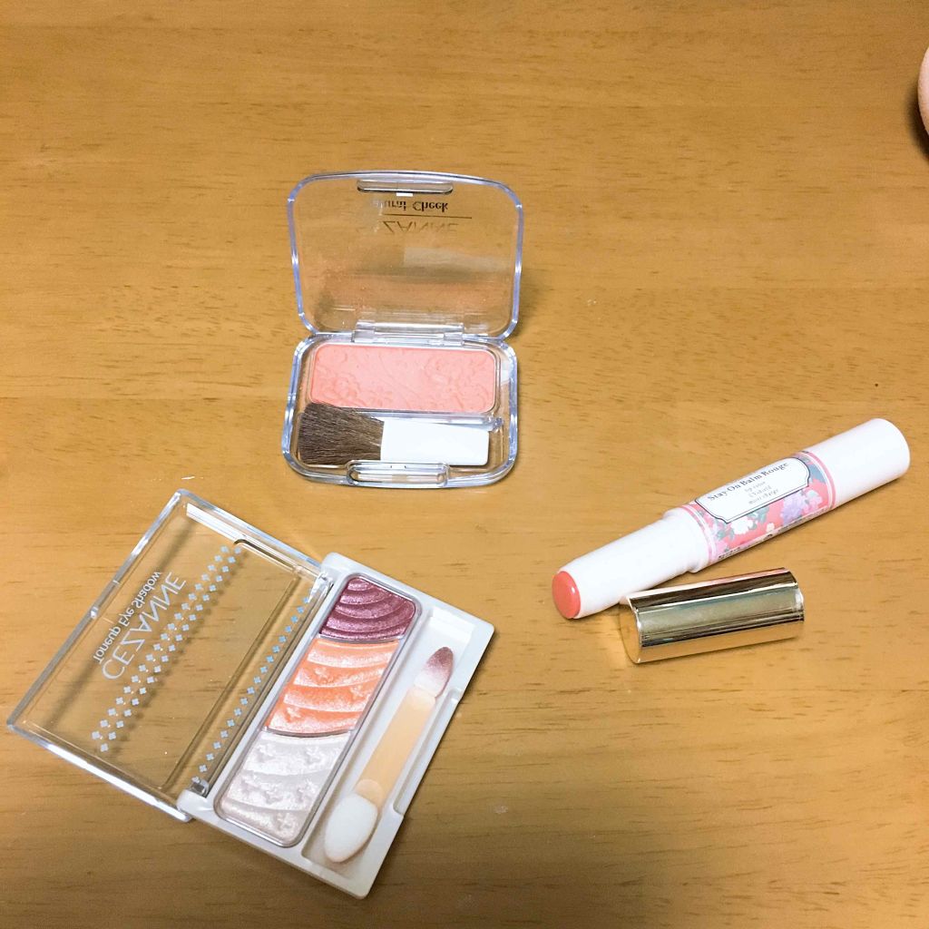 ステイオンバームルージュ/キャンメイク/口紅を使ったクチコミ(3枚目)