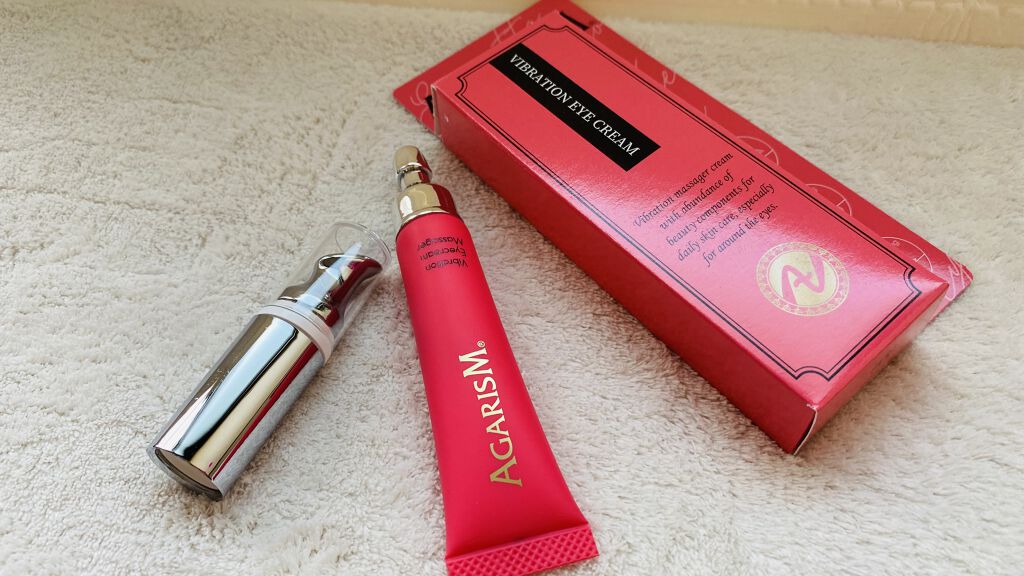 アイキュット マッサージャークリーム/AGARISM/アイケア・アイクリームを使ったクチコミ（2枚目）