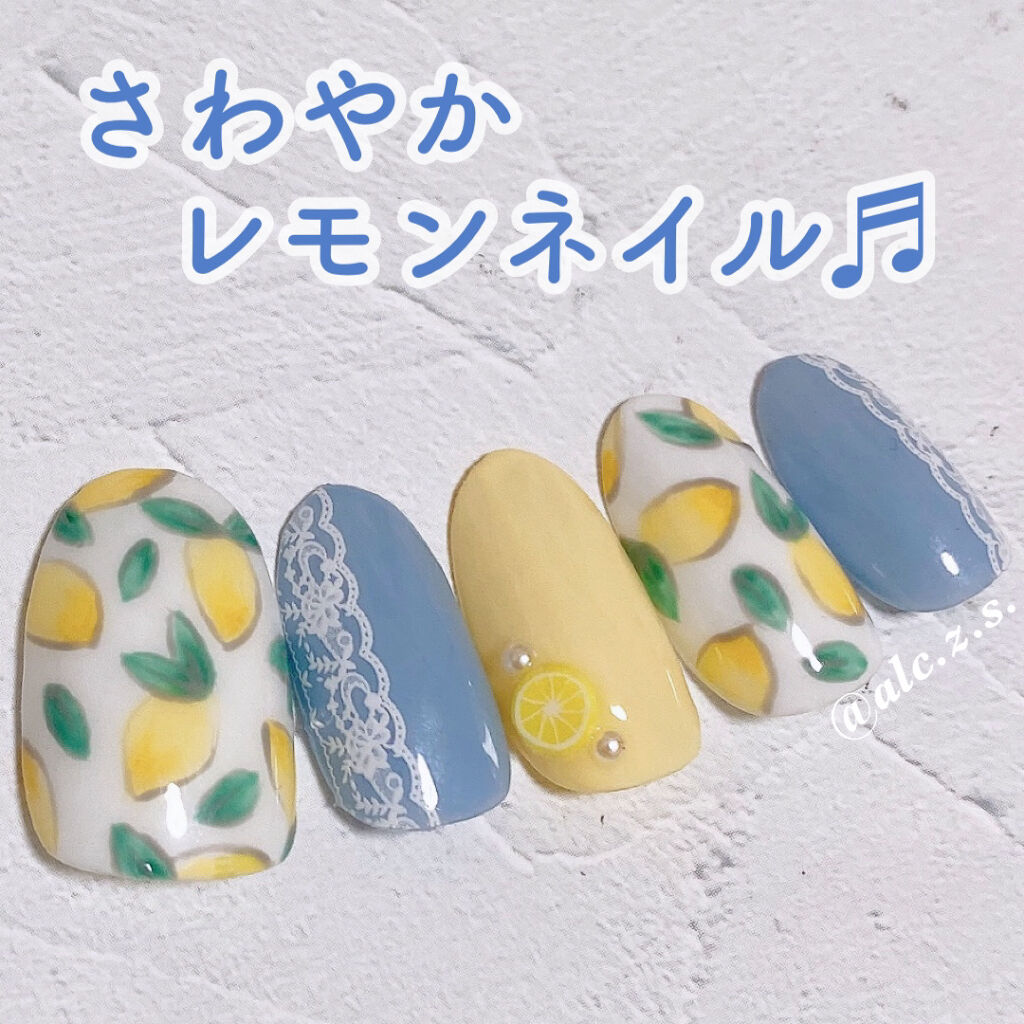 パル カラージェル アクアブルー/キャンドゥ/ジェルネイルを使ったクチコミ（1枚目）