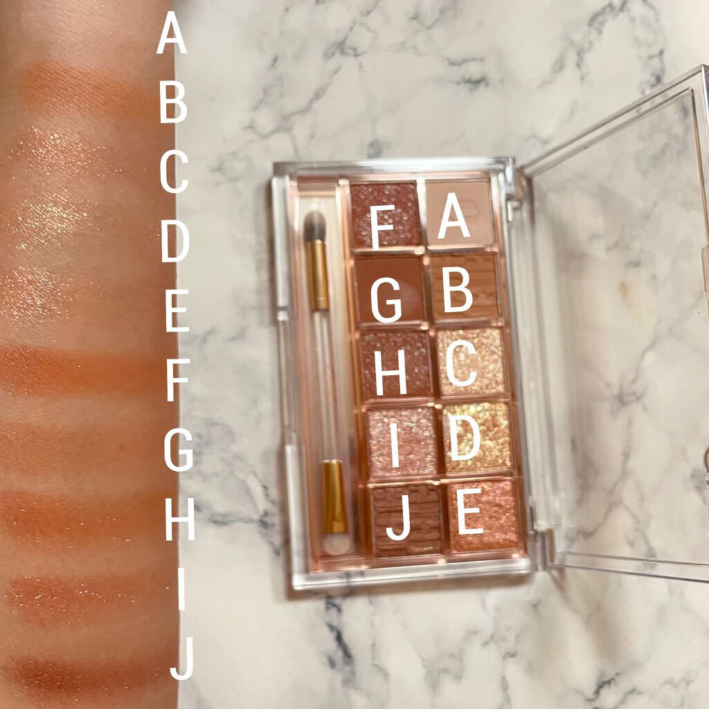 プロ アイ パレット/CLIO/アイシャドウパレットを使ったクチコミ(5枚目)