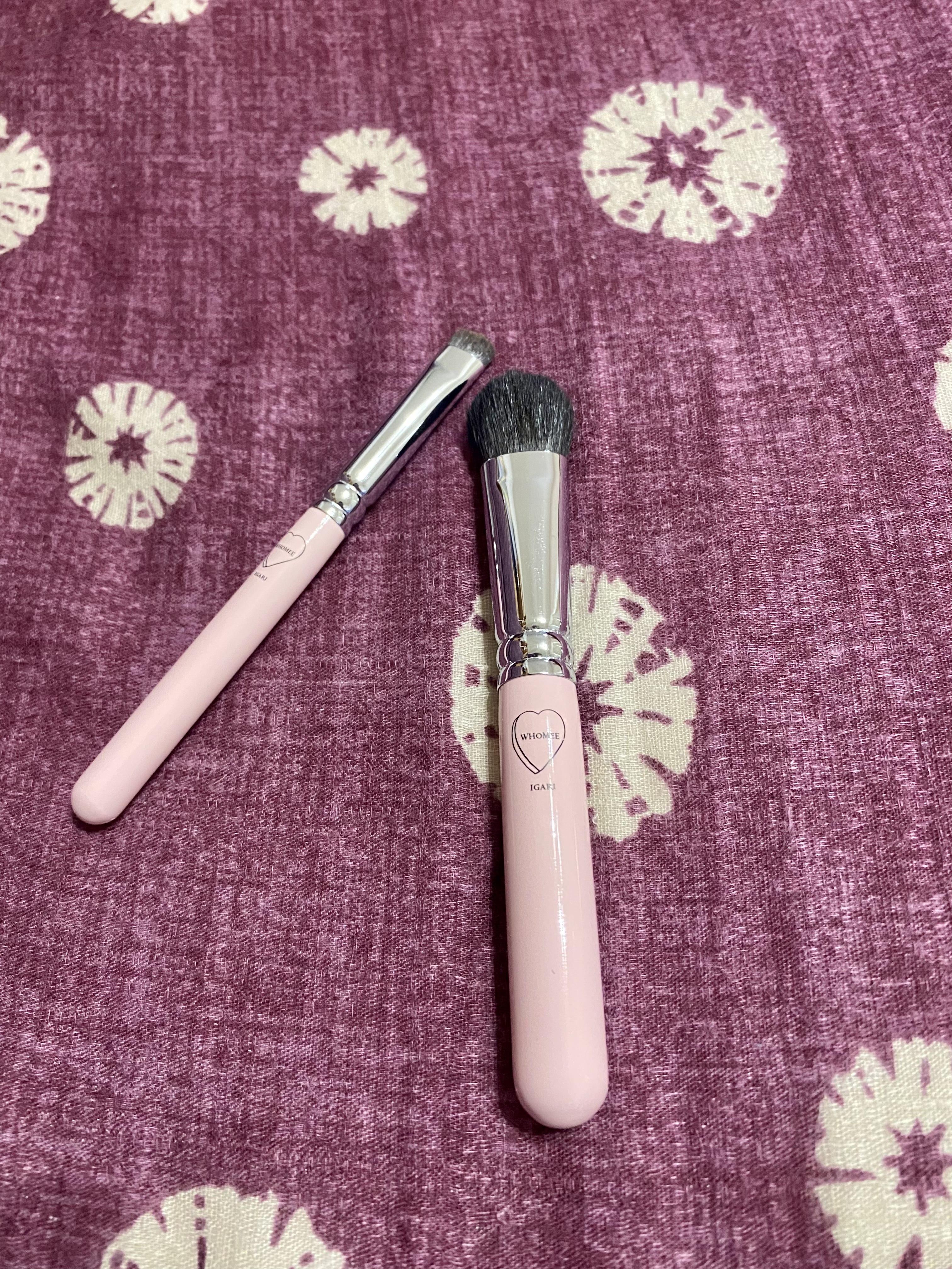 ダブルエンドアイブロウブラシ スクリュータイプ/ロージーローザ/メイクブラシを使ったクチコミ（2枚目）