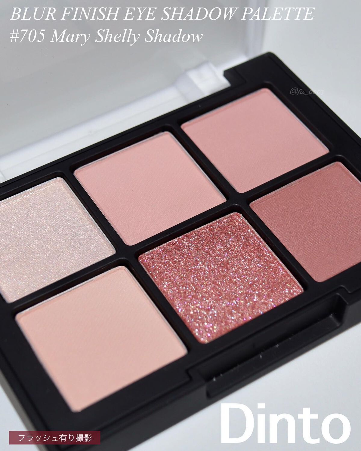 ブラーフィニシュシャドウパレット/Dinto/アイシャドウパレットを使ったクチコミ(8枚目)