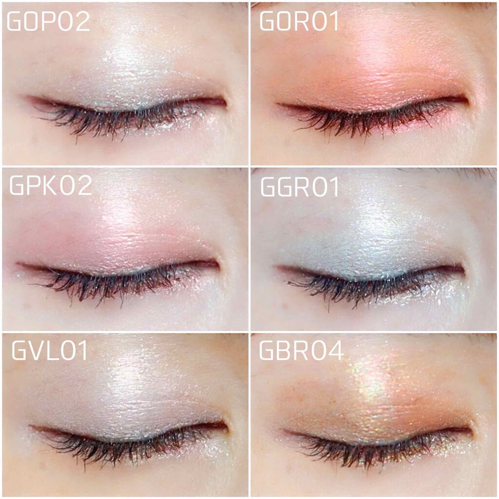 グリッタープリズム シャドウ/MISSHA/グリッターを使ったクチコミ（2枚目）