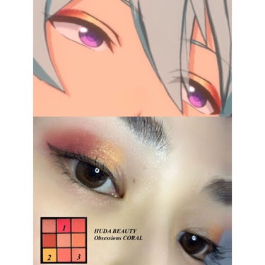 Obsessions Eyeshadow Palette/Huda Beauty/パウダーアイシャドウを使ったクチコミ（1枚目）