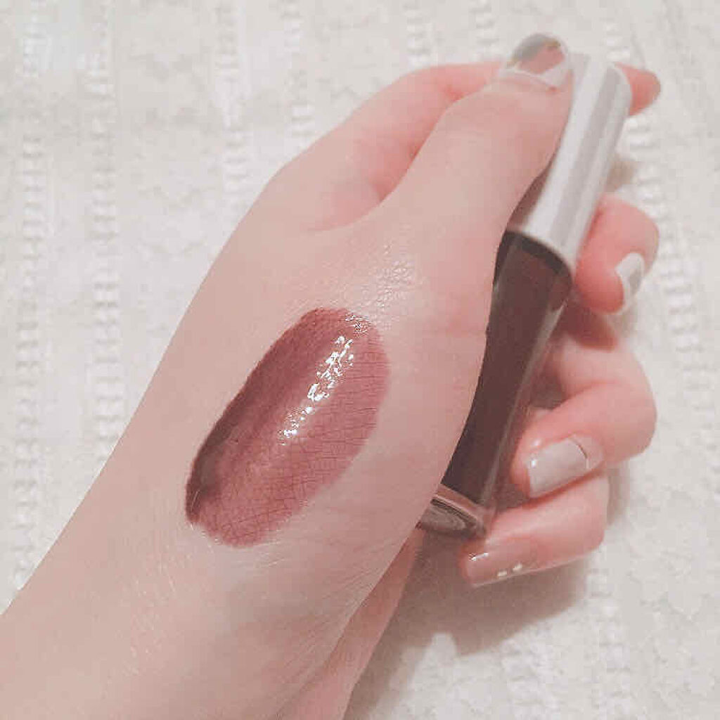 ケアオイルティントリップ 505 ブラックベリー/CandyDoll/リップティントを使ったクチコミ（2枚目）