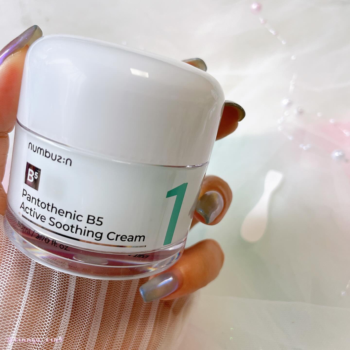 1番 塗るパントテン酸スージングクリーム/numbuzin/フェイスクリームを使ったクチコミ（3枚目）
