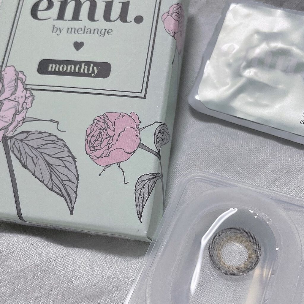 emu. by melange/emu. by melange/カラーコンタクトレンズを使ったクチコミ(2枚目)