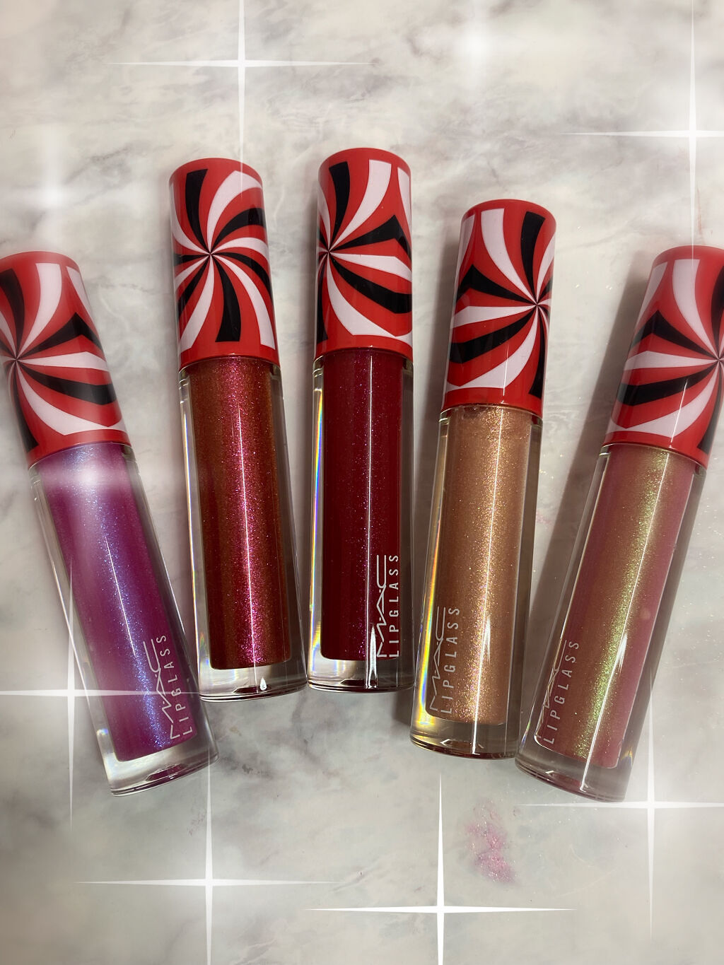 リップガラス フランティック ロマンティック(限定)/M・A・C/リップグロスを使ったクチコミ（1枚目）