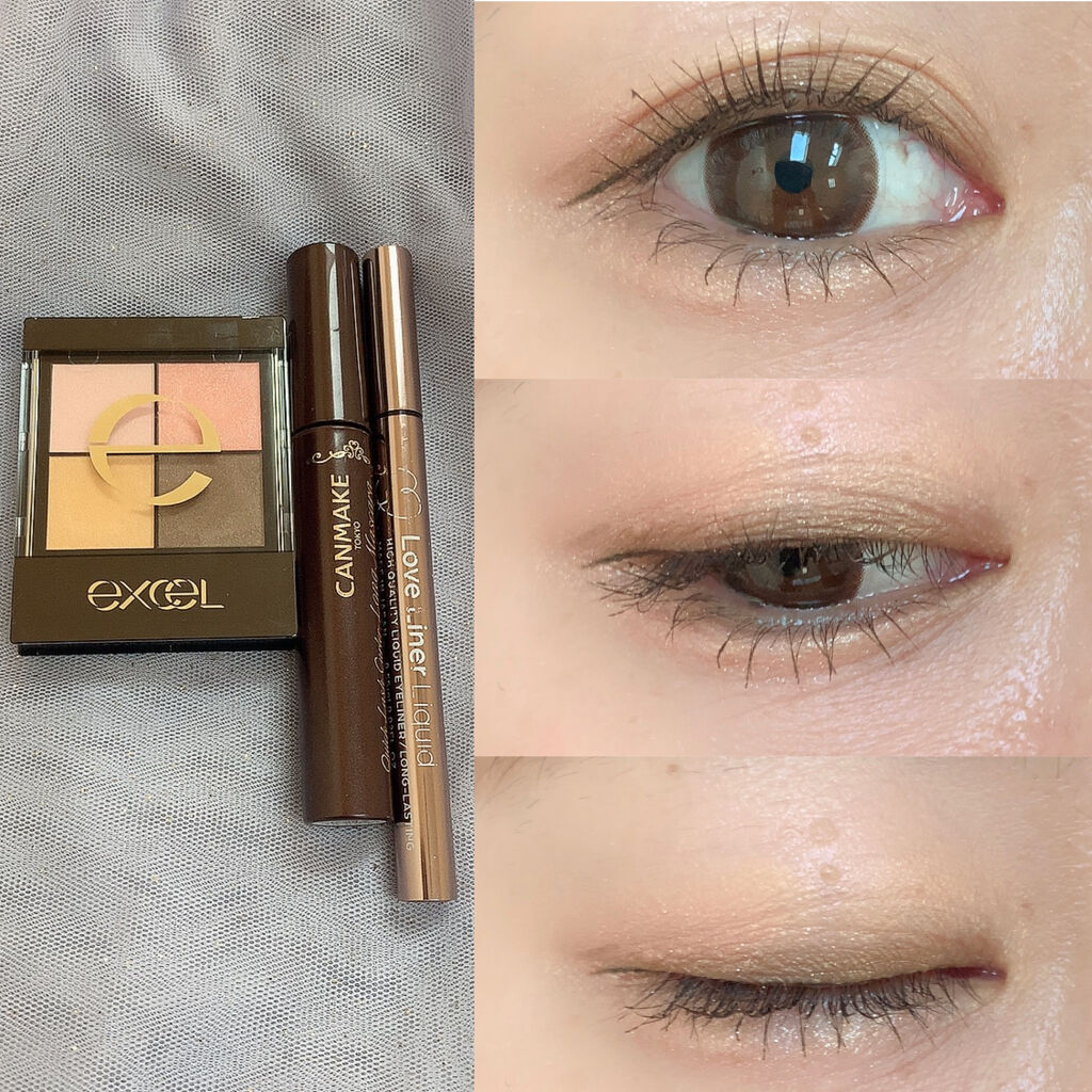 リアルクローズシャドウ/excel/アイシャドウパレットを使ったクチコミ（2枚目）