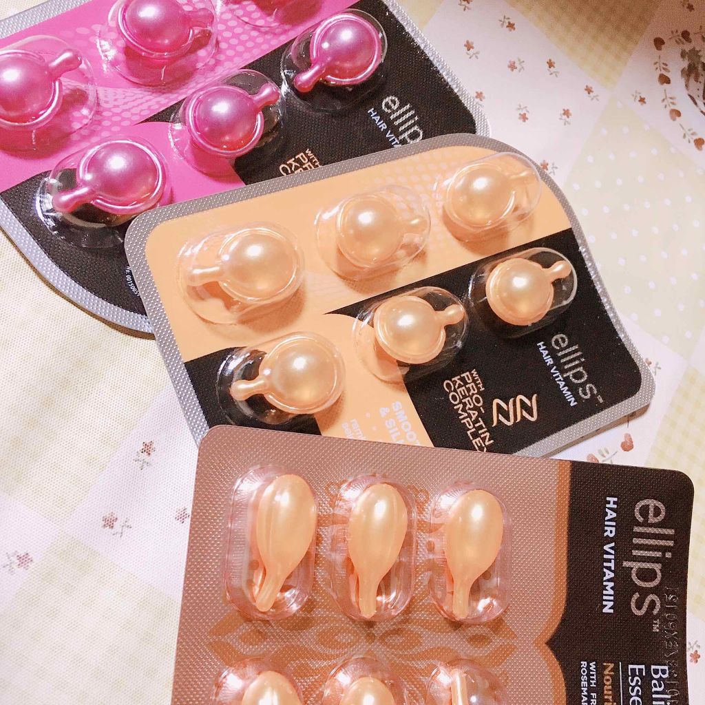 ヘアーオイル【トリートメント】/ellips/ヘアオイルを使ったクチコミ（1枚目）