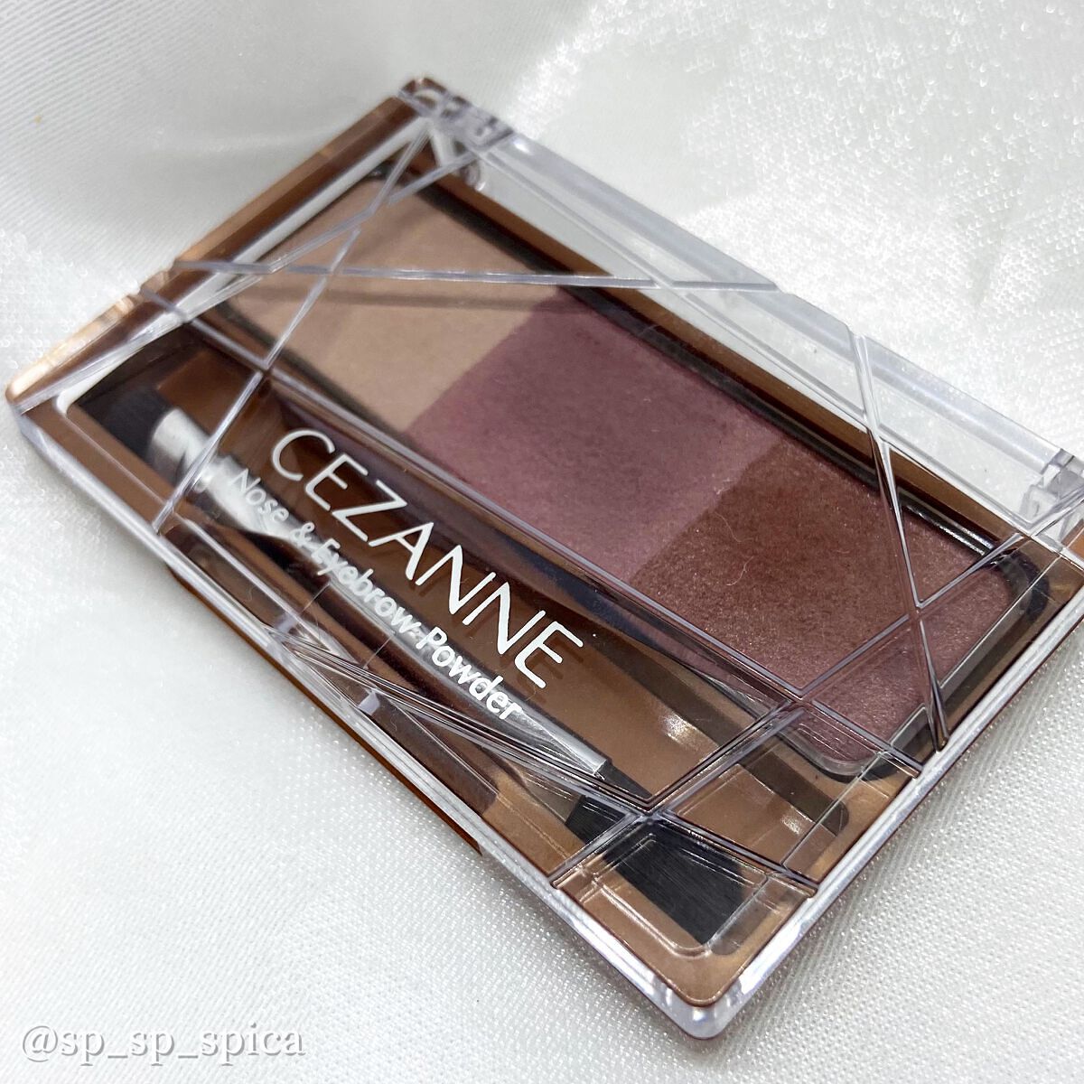 ノーズ＆アイブロウパウダー/CEZANNE/パウダーアイブロウを使ったクチコミ（3枚目）