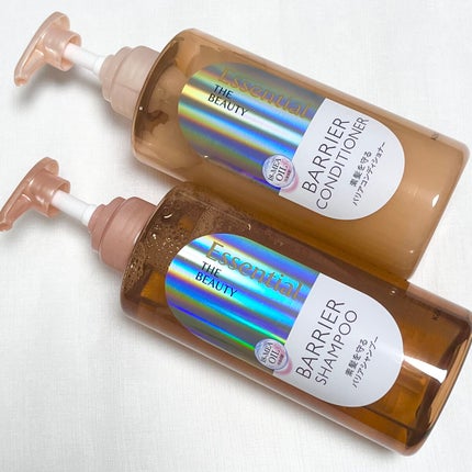 ザビューティ 髪のキメ美容素髪を守る バリアシャンプー/コンディショナー/エッセンシャル/シャンプー・コンディショナーを使ったクチコミ(2枚目)