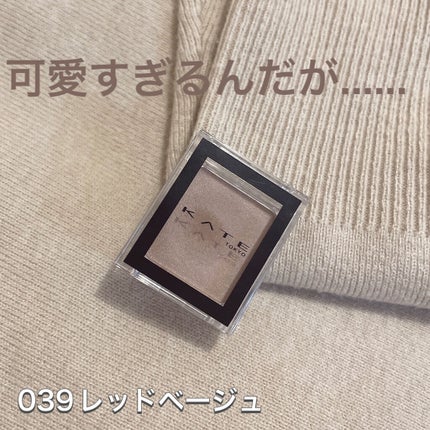 ケイト ザ アイカラー/KATE/単色アイシャドウを使ったクチコミ(1枚目)