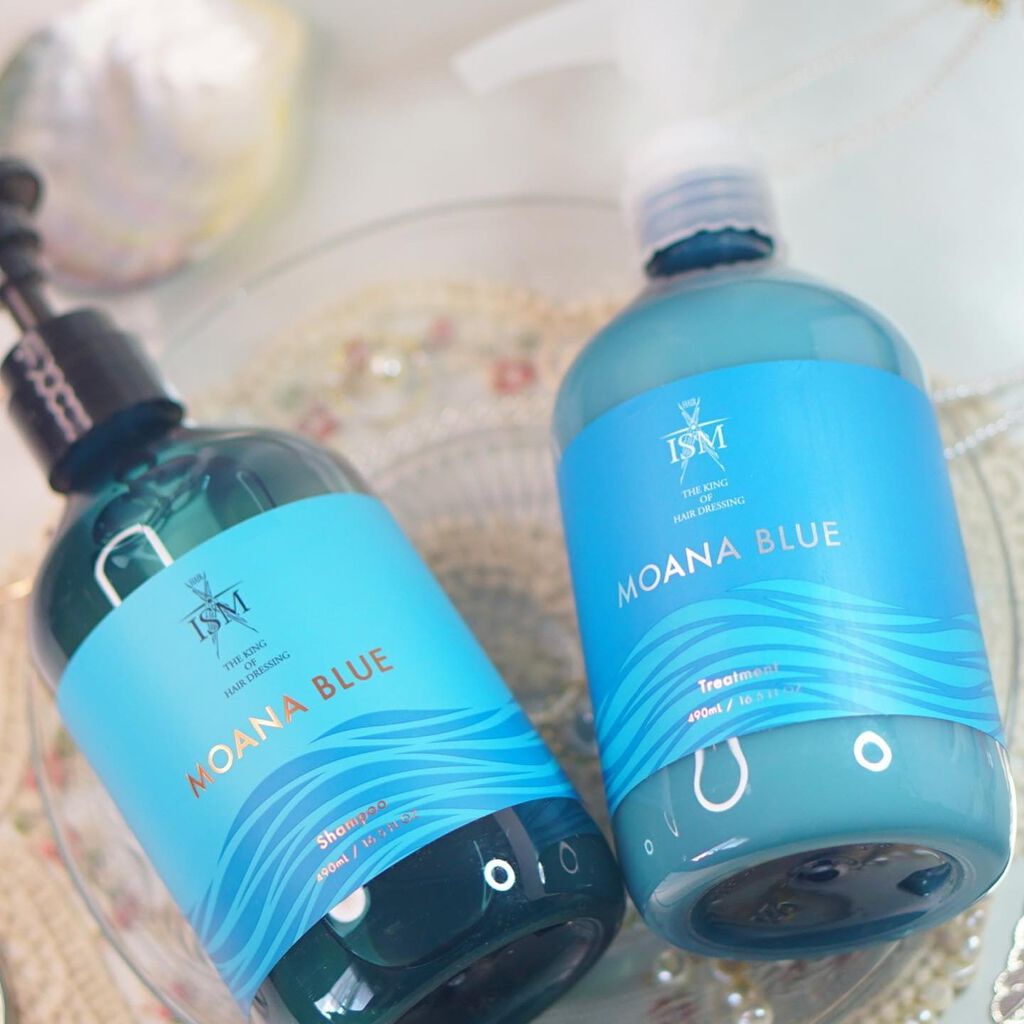 MOANA BLUE シャンプー/トリートメント/ISM/市販シャンプーを使ったクチコミ(6枚目)