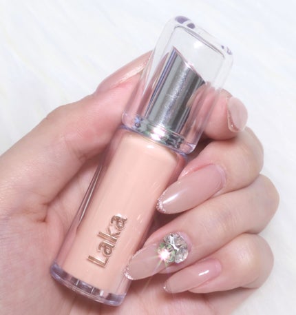 ボンディンググロウリップスティック/Laka/口紅を使ったクチコミ(2枚目)