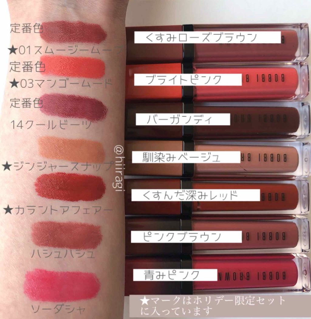 クラッシュド リキッド リップ/BOBBI BROWN/口紅を使ったクチコミ(2枚目)