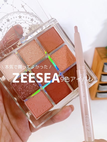 クォーツ 9色アイシャドウパレット(ドリームランドアイシャドウ)/ZEESEA/アイシャドウパレットを使ったクチコミ(1枚目)