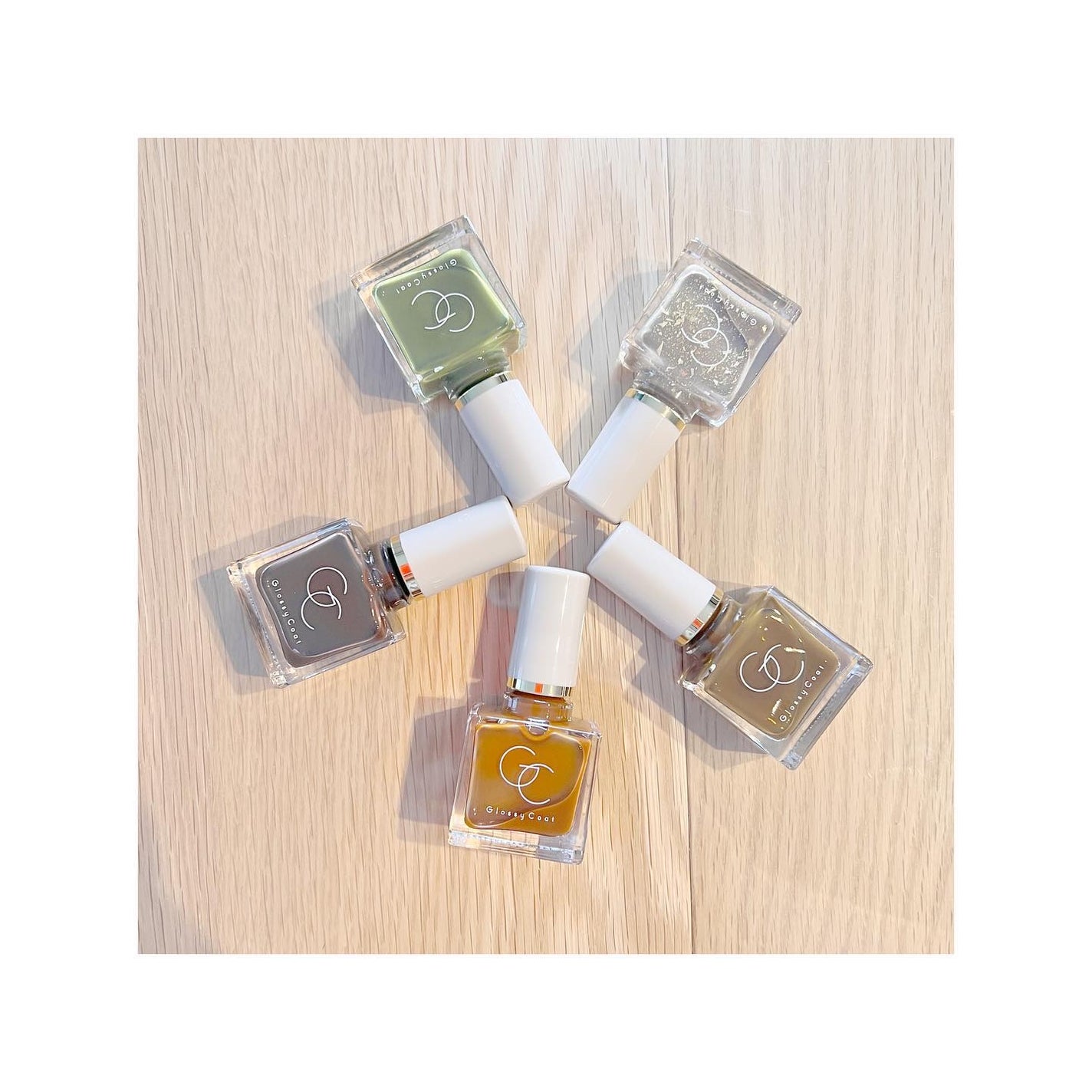 グロッシーコート/スキューズミー/オールインワンネイルを使ったクチコミ(1枚目)