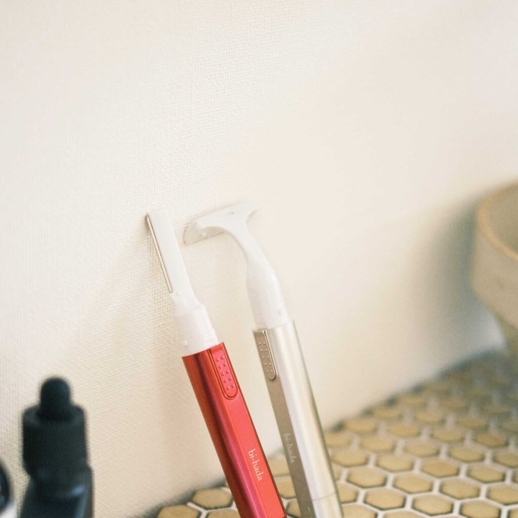 bi-hada ompa L ホルダー替刃2個付/貝印/シェーバーを使ったクチコミ（1枚目）